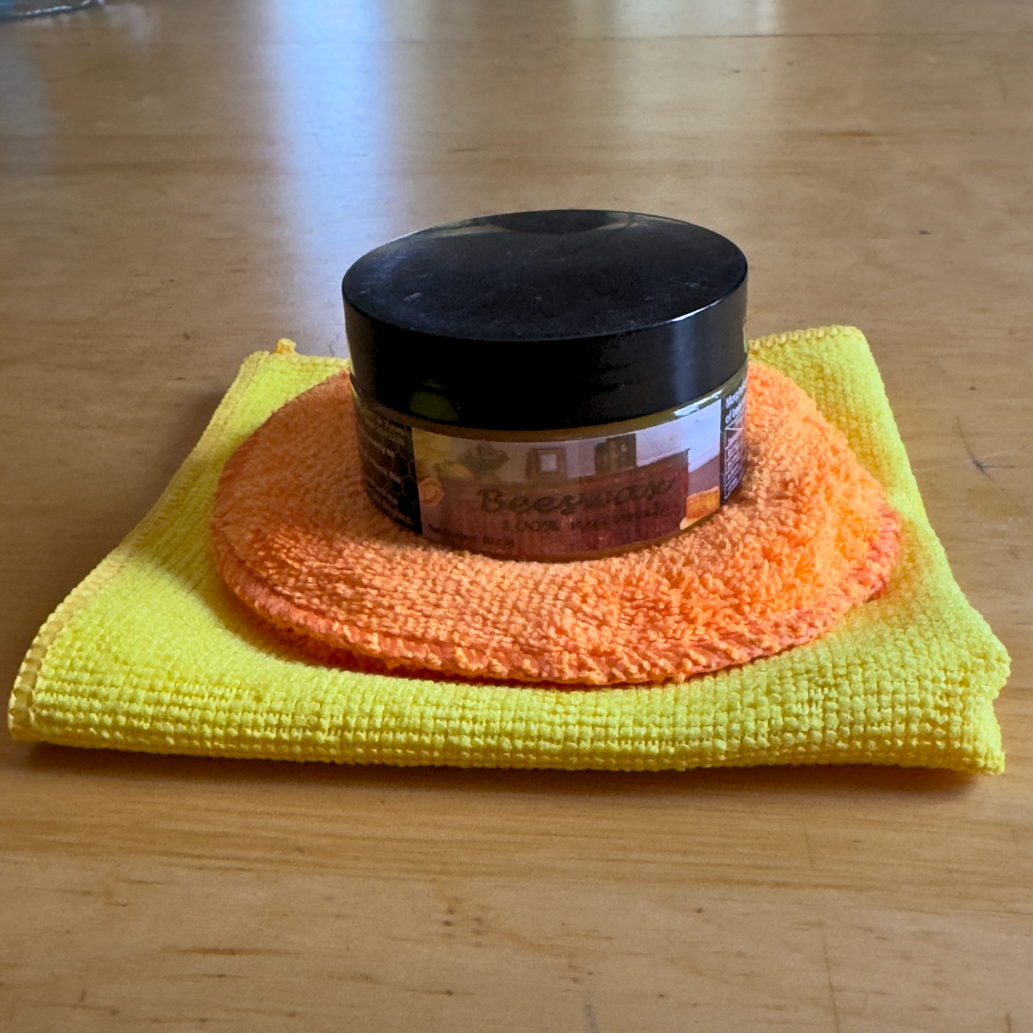 Natural Wood Polishing Kit Orange Eucalyptus Carnauba Wax Furniture & Art Care