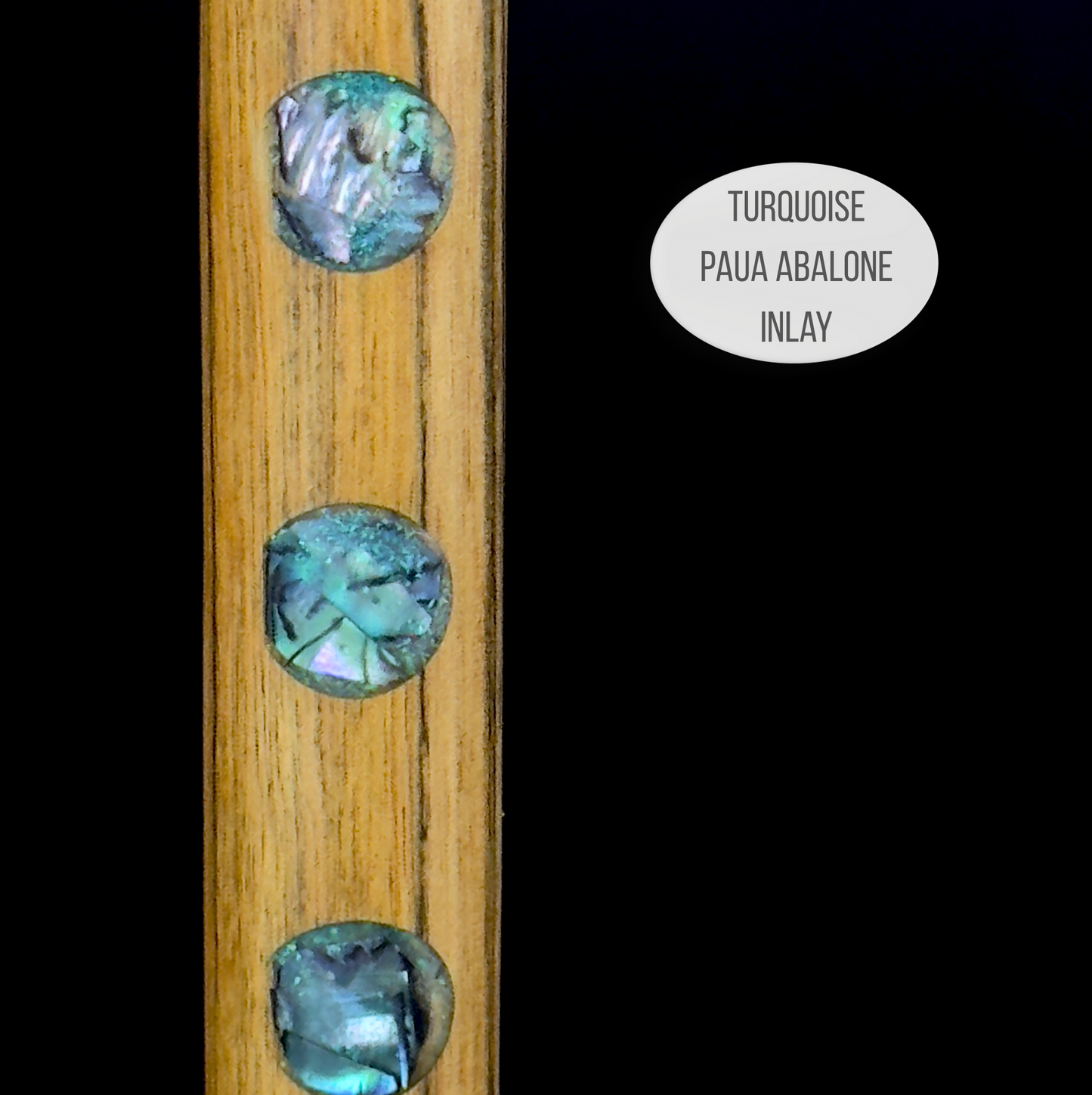 Exotic Woods Headphone Stand with Abalone Inlay - Handmade Studio Decor | Great Gift for Audiophile, Producer, DJ, Gamer, Art Collector - SONICTOPIA