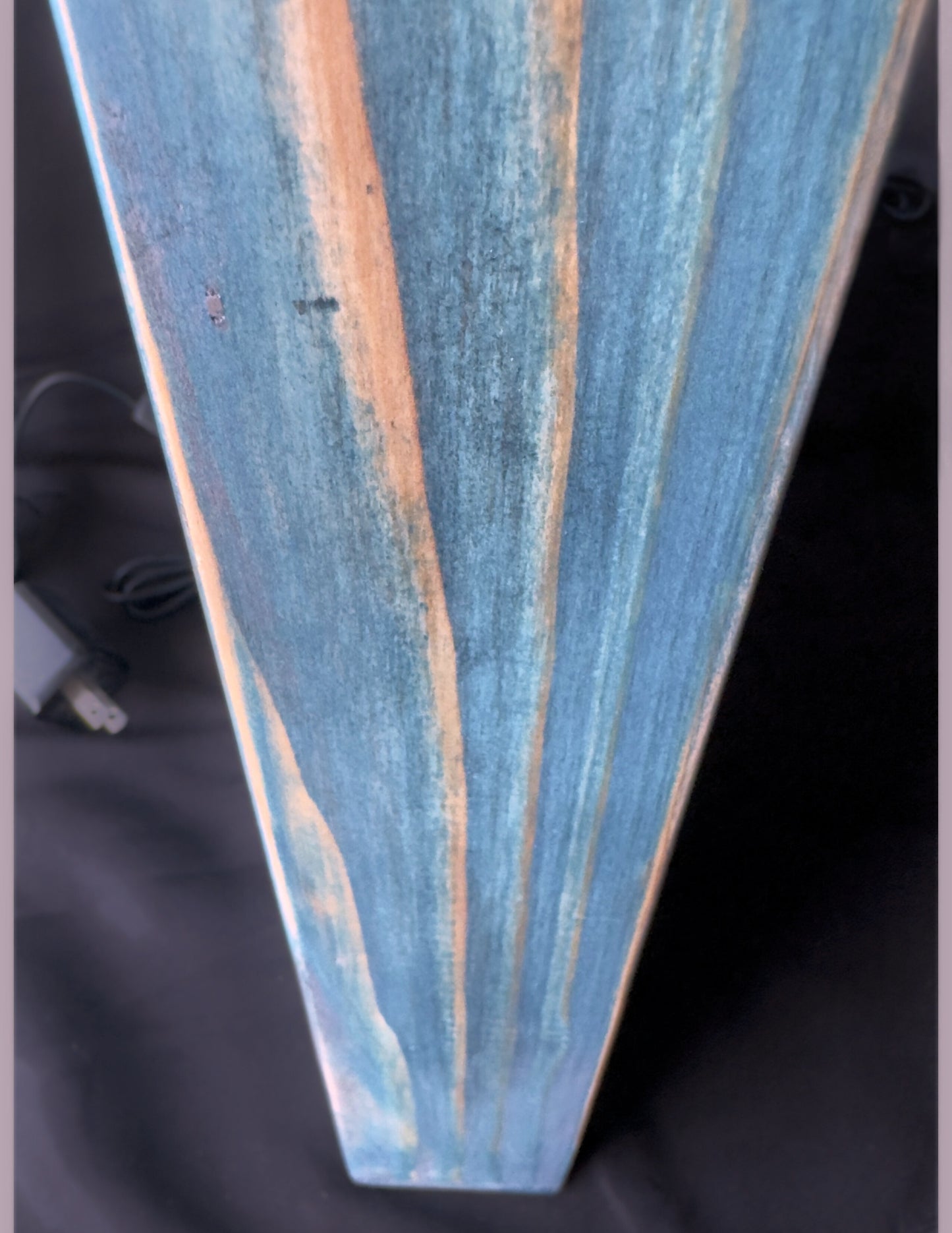 The Uke Barn - Wall frame for Soprano Ukulele - Relic Series - Reef Blue