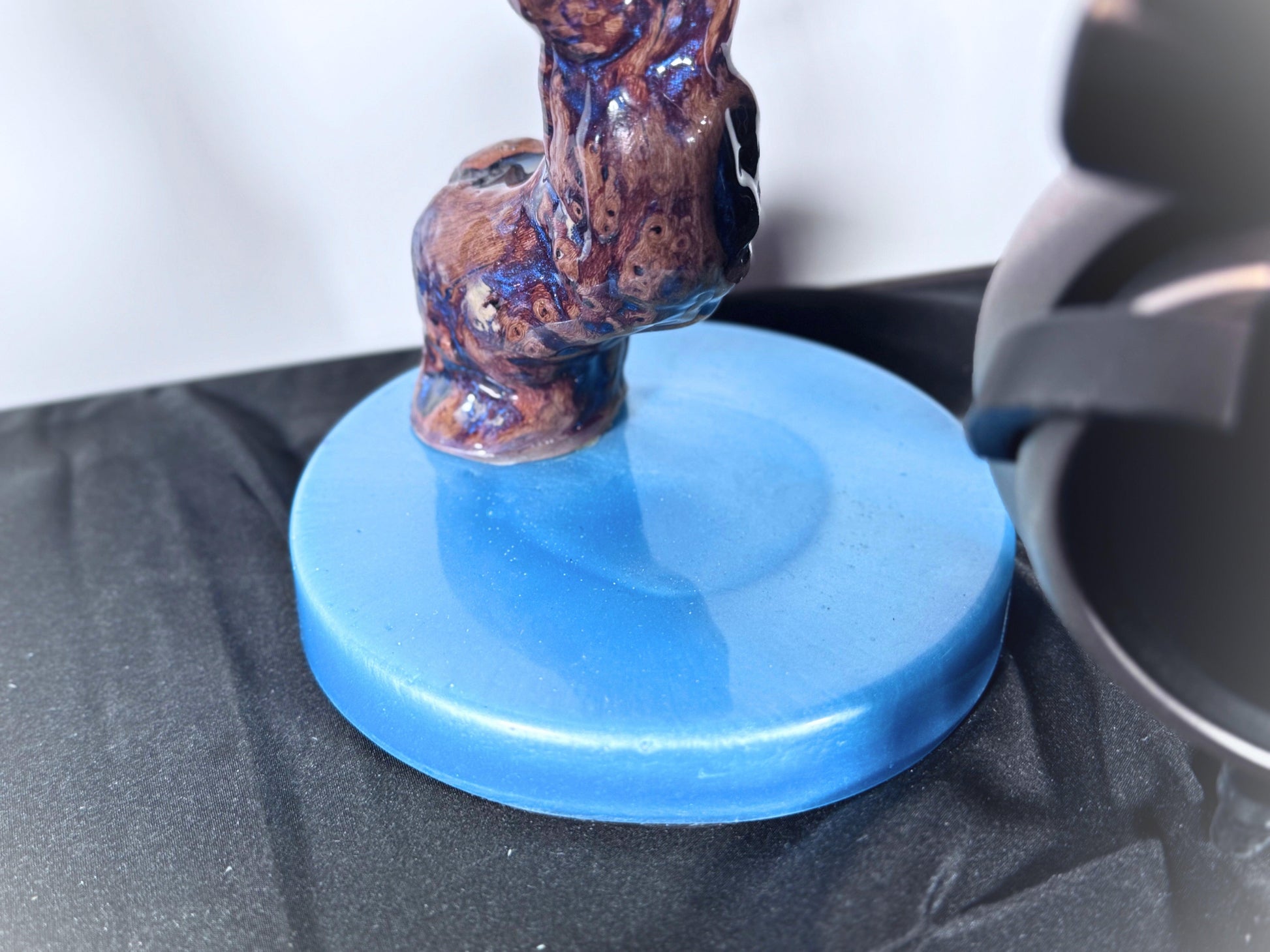 Exotic Driftwood Headphone Stand - Handmade Studio Decor | Great Gift for Audiophile, Producer, DJ, Gamer, Art Collector - SONICTOPIA