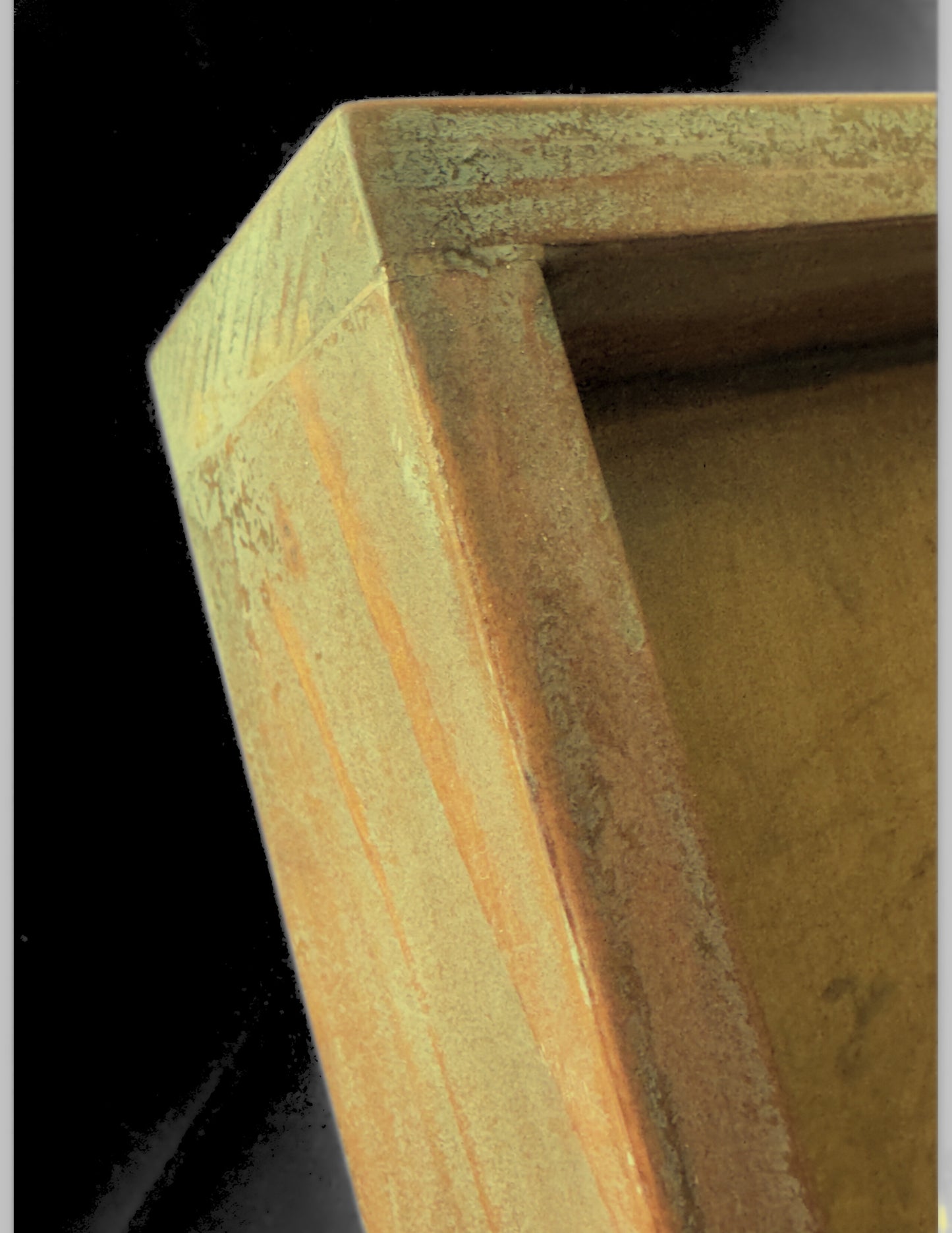 The Uke Barn - Wall frame for Soprano Ukulele Relic Series - Worn Vanilla