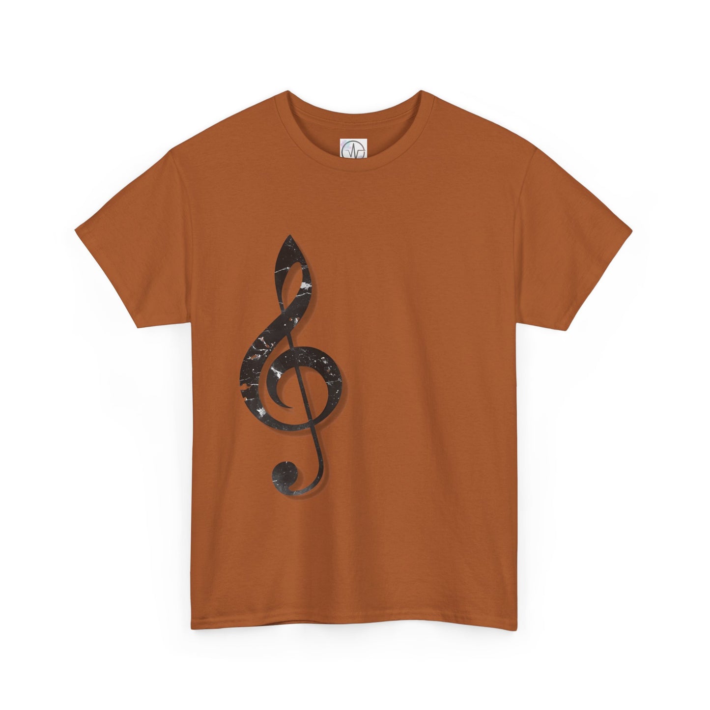 Music G Clef T-Shirt Unisex Heavy Cotton Gift for Musicians Casual Wear Concert Music Lover Shirt Unisex Graphic Tee Music Note Family Gift