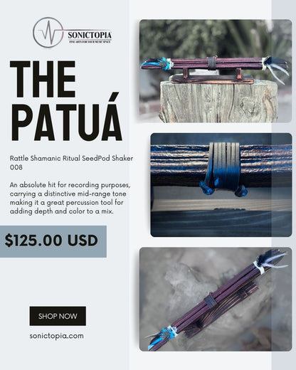 The Patuá - Rattle Shamanic Ritual SeedPod Shaker (Limited Edition) 008