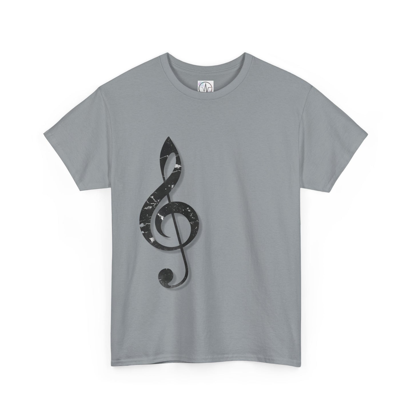 Music G Clef T-Shirt Unisex Heavy Cotton Gift for Musicians Casual Wear Concert Music Lover Shirt Unisex Graphic Tee Music Note Family Gift