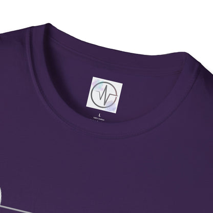 Musical Heartbeat T-Shirt  Music Lover Gift  Unisex Tee  Custom Graphic Shirt  Perfect for Concerts  Festivals and Everyday Wear