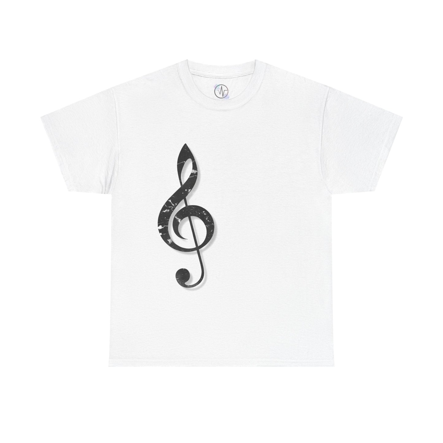 Music G Clef T-Shirt Unisex Heavy Cotton Gift for Musicians Casual Wear Concert Music Lover Shirt Unisex Graphic Tee Music Note Family Gift