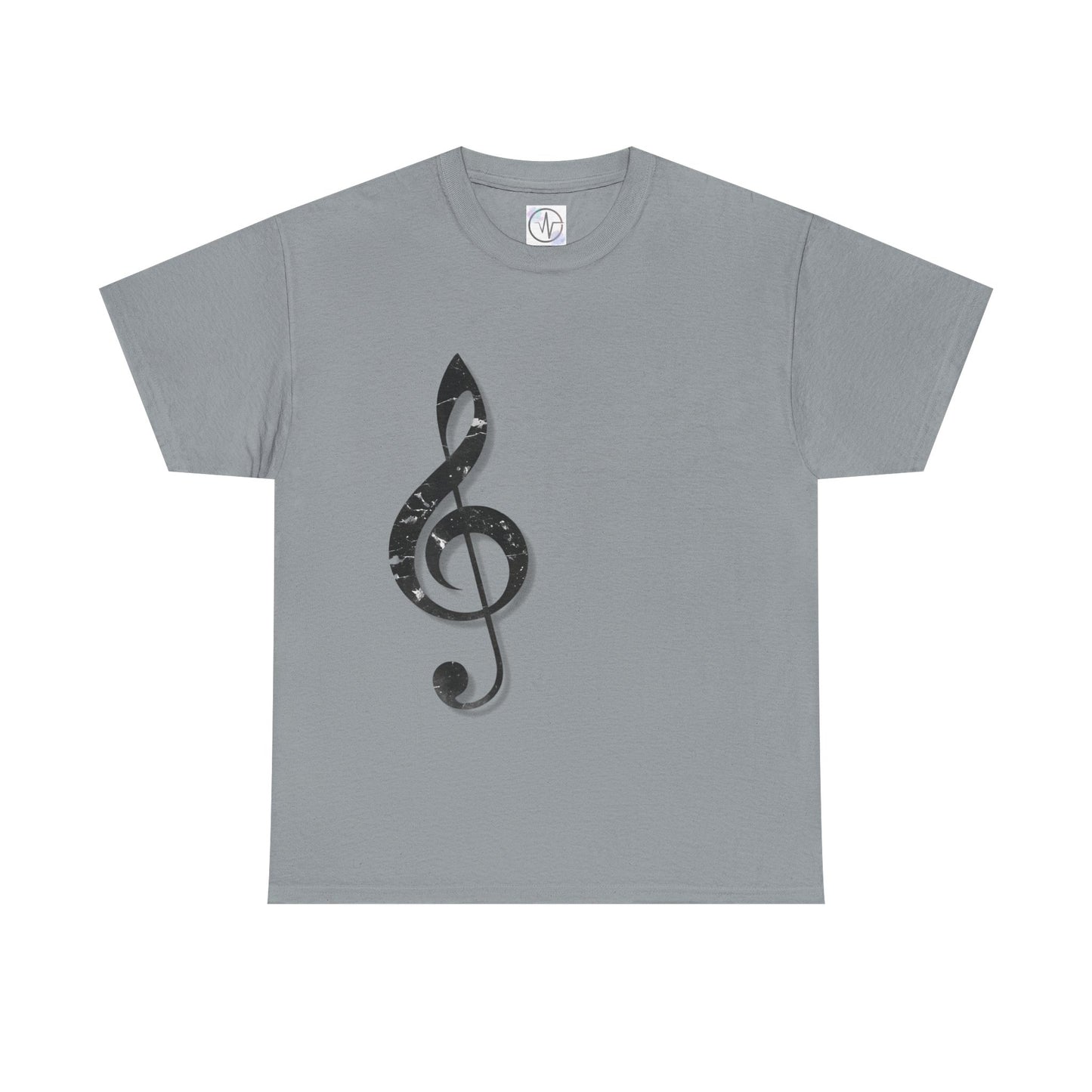 Music G Clef T-Shirt Unisex Heavy Cotton Gift for Musicians Casual Wear Concert Music Lover Shirt Unisex Graphic Tee Music Note Family Gift