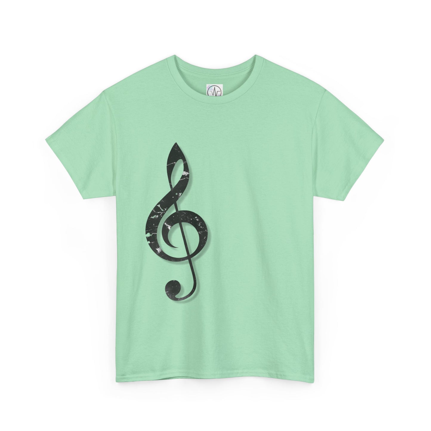 Music G Clef T-Shirt Unisex Heavy Cotton Gift for Musicians Casual Wear Concert Music Lover Shirt Unisex Graphic Tee Music Note Family Gift