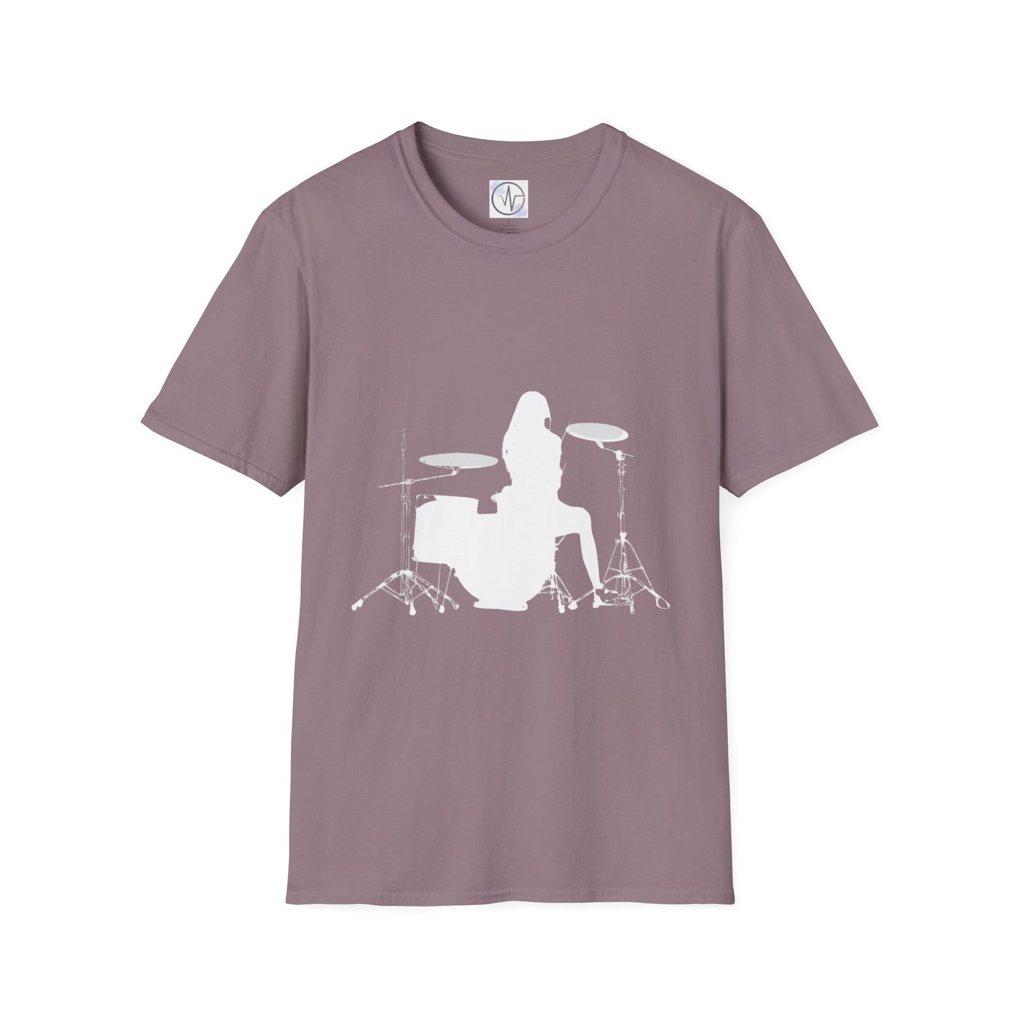 Drummer Silhouette T Shirt Designer Wear Great for Concerts Band Rehearsal and everyday use Perfect Gift Idea for Musician Music Lovers Drum