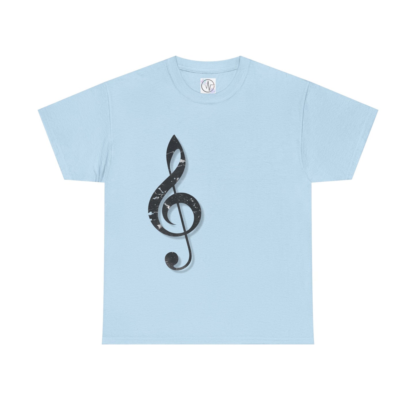 Music G Clef T-Shirt Unisex Heavy Cotton Gift for Musicians Casual Wear Concert Music Lover Shirt Unisex Graphic Tee Music Note Family Gift