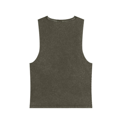 Unisex Musical Stonewash Tank Top | Music Lover Gift, Festival Wear, Summer Top, Casual Style, Gift for Musicians