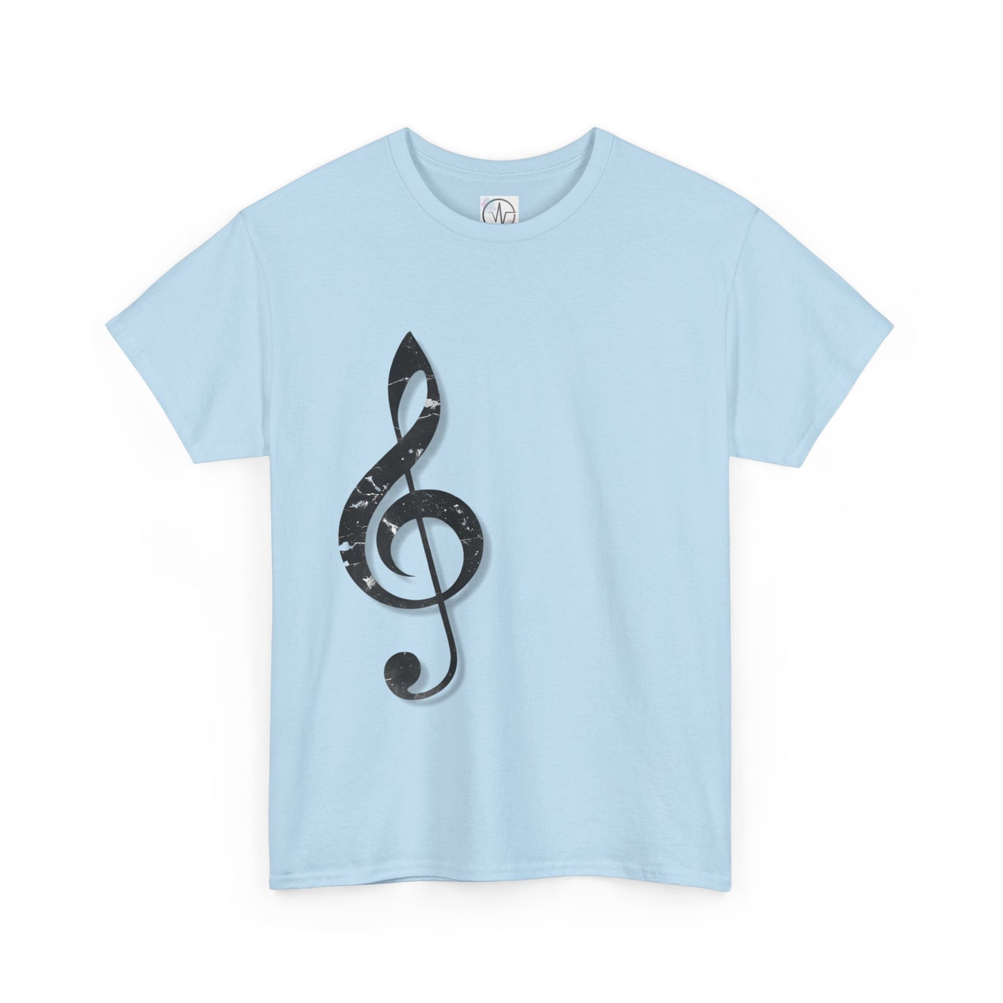Music G Clef T-Shirt Unisex Heavy Cotton Gift for Musicians Casual Wear Concert Music Lover Shirt Unisex Graphic Tee Music Note Family Gift