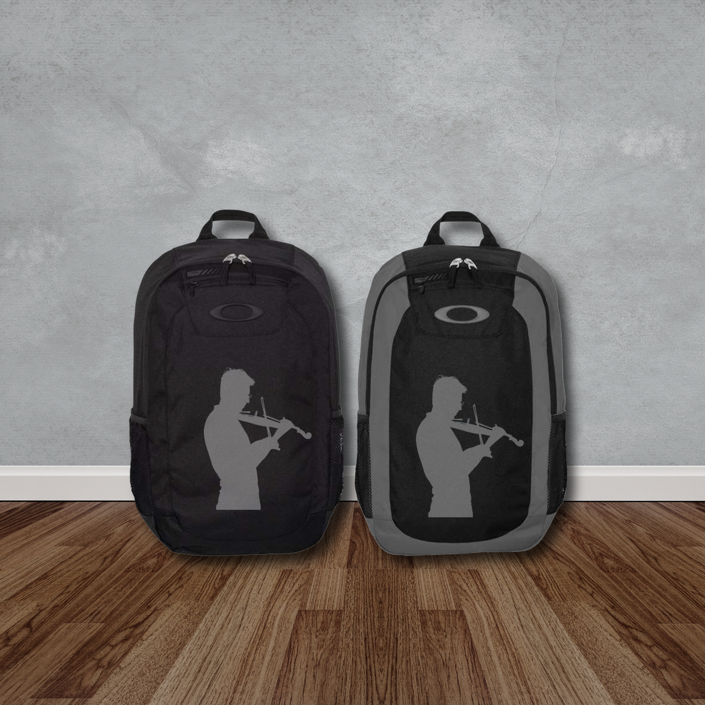Violin Player Oakley Enduro Backpack 20L Musician Music Lover Gift Composer Carry Bag Orchestra Silhouette Water Resistant Laptop Carry Bag