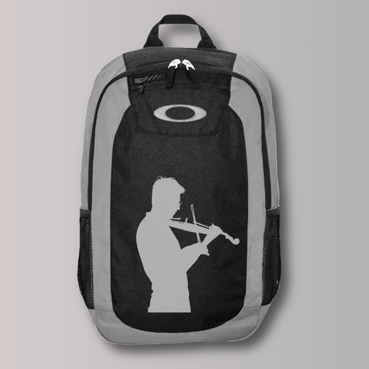 Violin Player Oakley Enduro Backpack 20L Musician Music Lover Gift Composer Carry Bag Orchestra Silhouette Water Resistant Laptop Carry Bag