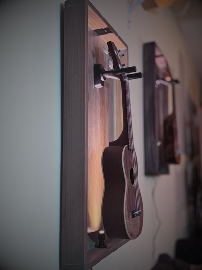 The Uke Barn - Wall frame for Soprano Ukulele - Relic Series - Sage Green