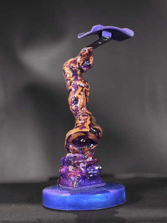 The Wicked Tree - Driftwood Series Headphone Stand | Purple